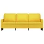 3-Sitzer-Sofa aus hellgelbem Stoff, 180 cm von , Sofas - Ref: Foro24-359176, Preis: 250,24 €, Rabatt: %