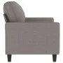 2-seater sofa in taupe gray fabric 120 cm by , Sofas - Ref: Foro24-359162, Price: 194,89 €, Discount: %