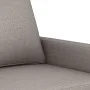 2-seater sofa in taupe gray fabric 120 cm by , Sofas - Ref: Foro24-359162, Price: 194,89 €, Discount: %