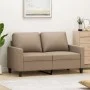 2-seater sofa in cappuccino-colored synthetic leather 120 cm by , Sofas - Ref: Foro24-359136, Price: 181,62 €, Discount: %