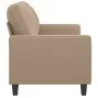 2-seater sofa in cappuccino-colored synthetic leather 120 cm by , Sofas - Ref: Foro24-359136, Price: 181,62 €, Discount: %