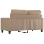 2-seater sofa in cappuccino-colored synthetic leather 120 cm by , Sofas - Ref: Foro24-359136, Price: 181,62 €, Discount: %