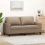 2-seater sofa in cappuccino-colored synthetic leather 140 cm by , Sofas - Ref: Foro24-359141, Price: 218,26 €, Discount: %