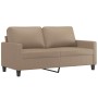 2-seater sofa in cappuccino-colored synthetic leather 140 cm by , Sofas - Ref: Foro24-359141, Price: 221,81 €, Discount: %