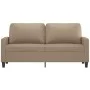 2-seater sofa in cappuccino-colored synthetic leather 140 cm by , Sofas - Ref: Foro24-359141, Price: 218,26 €, Discount: %