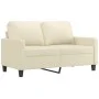 Cream synthetic leather 4-piece sofa set with cushions by , Sofas - Ref: Foro24-3201404, Price: 658,26 €, Discount: %