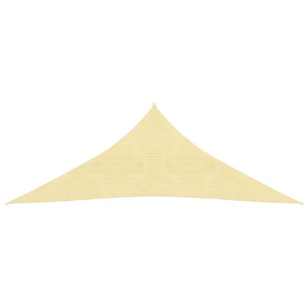 HDPE triangular sail awning 5x5x5 mm beige by vidaXL, Umbrellas - Ref: Foro24-42286, Price: 28,10 €, Discount: %