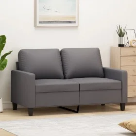 Graues 2-Sitzer-Sofa aus Kunstleder, 120 cm von , Sofas - Ref: Foro24-359134, Preis: 227,56 €, Rabatt: %