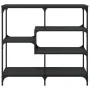 Schwarzer Konsolentisch aus Sperrholz, 103 x 32 x 95 cm von , Seitentische - Ref: Foro24-833950, Preis: 69,07 €, Rabatt: %