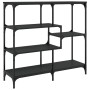 Mesa consola madera contrachapada negro 103x32x95 cm de , Mesas auxiliares - Ref: Foro24-833950, Precio: 69,95 €, Descuento: %