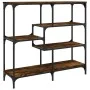 Konsolentisch aus geräuchertem Eichenholzwerkstoff, 103 x 32 x 95 cm von , Seitentische - Ref: Foro24-833952, Preis: 67,35 €,...