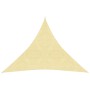 HDPE triangular sail awning 5x5x5 mm beige by vidaXL, Umbrellas - Ref: Foro24-42286, Price: 28,10 €, Discount: %