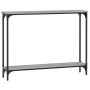 Mesa consola madera de ingeniería gris Sonoma 100x22,5x75 cm de , Mesas auxiliares - Ref: Foro24-834018, Precio: 40,38 €