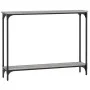 Mesa consola madera de ingeniería gris Sonoma 100x22,5x75 cm de , Mesas auxiliares - Ref: Foro24-834018, Precio: 39,86 €, Des...