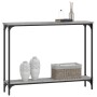 Sonoma gray engineered wood console table 100x22.5x75 cm by , Side tables - Ref: Foro24-834018, Price: 40,38 €, Discount: %