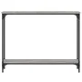 Mesa consola madera de ingeniería gris Sonoma 100x22,5x75 cm de , Mesas auxiliares - Ref: Foro24-834018, Precio: 39,86 €, Des...