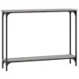 Mesa consola madera de ingeniería gris Sonoma 100x22,5x75 cm de , Mesas auxiliares - Ref: Foro24-834018, Precio: 39,86 €, Des...