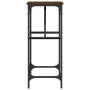 Oak brown engineered wood console table 75x32x75 cm by , Side tables - Ref: Foro24-834064, Price: 36,63 €, Discount: %