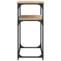 Konsolentisch aus Sonoma-Eichenholzwerkstoff, 100 x 35,5 x 75 cm von , Seitentische - Ref: Foro24-834066, Preis: 50,72 €, Rab...