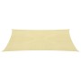 Rectangular HDPE sail awning 2x4m beige by vidaXL, Umbrellas - Ref: Foro24-42283, Price: 27,25 €, Discount: %