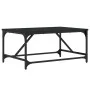 Mesa de centro madera contrachapada negro 75x50x35 cm de , Mesas de centro - Ref: Foro24-835324, Precio: 38,54 €, Descuento: %