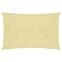 Rectangular HDPE sail awning 2x4m beige by vidaXL, Umbrellas - Ref: Foro24-42283, Price: 26,47 €, Discount: %