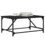 Mesa de centro madera contrachapada negro 75x50x35 cm de , Mesas de centro - Ref: Foro24-835324, Precio: 38,54 €, Descuento: %