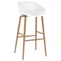 High table and bar stools 5 pieces black and white by , Furniture sets for kitchens and dining rooms - Ref: Foro24-3057379, P...