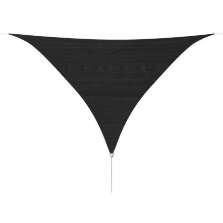 Triangular sail awning 3.6x3.6x3.6 m HDPE anthracite gray by vidaXL, Umbrellas - Ref: Foro24-42280, Price: 29,89 €, Discount: %
