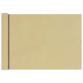 Toldo para balcón tela oxford 75x400 cm beige by vidaXL, Umbrellas - Ref: Foro24-42332, Price: 21,31 €, Discount: %