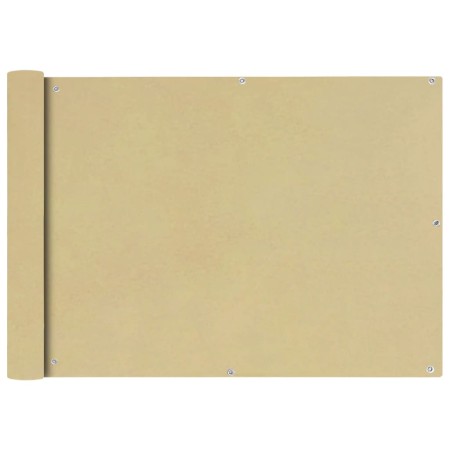 Toldo para balcón tela oxford 75x400 cm beige by vidaXL, Umbrellas - Ref: Foro24-42332, Price: 21,31 €, Discount: %