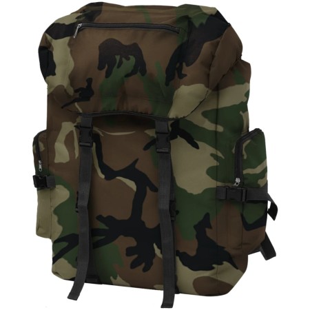 Mochila militar 65 L Camuflaje de vidaXL, Mochilas - Ref: Foro24-91098, Precio: 41,06 €, Descuento: %