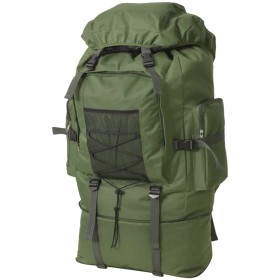 Mochila militar XXL 100 L verde de vidaXL, Mochilas - Ref: Foro24-91096, Precio: 38,88 €, Descuento: %