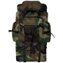 Mochila estilo ejército XXL camuflaje 100 l