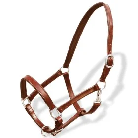 Verstellbares braunes Lederhalfter/Halfter für Percheron-Pferde von , Halfter für Pferde - Ref: Foro24-90887, Preis: 37,11 €,...
