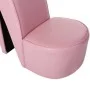 Sillón con forma de zapato de tacón cuero sintético rosa de , Sillones - Ref: Foro24-248648, Precio: 199,76 €, Descuento: %