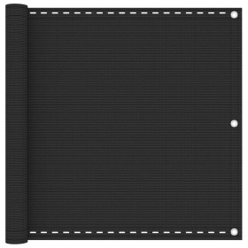 HDPE-Balkonmarkise 90x400 cm anthrazitgrau von vidaXL, Sonnenschirme - Ref: Foro24-42314, Preis: 16,13 €, Rabatt: %