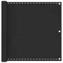 HDPE-Balkonmarkise 90x400 cm anthrazitgrau von vidaXL, Sonnenschirme - Ref: Foro24-42314, Preis: 15,89 €, Rabatt: %