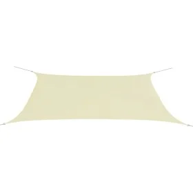 Rechteckiges Sonnensegel aus cremefarbenem Oxford-Stoff, 4x6 m. von vidaXL, Sonnenschirme - Ref: Foro24-42299, Preis: 73,63 €...