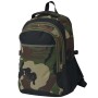 Mochila de colegio 40 L negra y camuflaje de vidaXL, Mochilas - Ref: Foro24-91110, Precio: 29,43 €, Descuento: %
