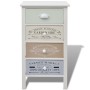 French style storage cabinet with 4 wooden drawers by , Lockers and storage cabinets - Ref: Foro24-242877, Price: 145,48 €, D...