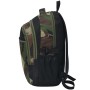 Mochila de colegio 40 L negra y camuflaje