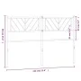 Cabecero de metal negro 135 cm de , Cabeceros y pies de cama - Ref: Foro24-372211, Precio: 31,07 €, Descuento: %