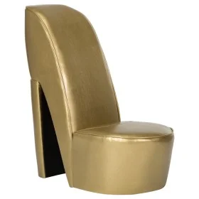 Goldener, schuhförmiger Sessel aus Kunstleder mit hohen Absätzen von , Sessel - Ref: Foro24-248650, Preis: 191,14 €, Rabatt: %