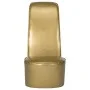 Golden synthetic leather high-heeled shoe-shaped armchair by , Armchairs - Ref: Foro24-248650, Price: 191,14 €, Discount: %