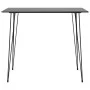 High table and 5-piece black bar stools by , Furniture sets for kitchens and dining rooms - Ref: Foro24-3057378, Price: 361,6...