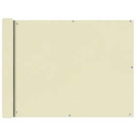 Balkonmarkise Oxfordstoff 90x400 cm creme von vidaXL, Sonnenschirme - Ref: Foro24-42338, Preis: 19,70 €, Rabatt: %