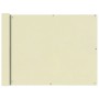 Toldo para balcón tela oxford 90x400 cm crema de vidaXL, Sombrillas - Ref: Foro24-42338, Precio: 19,70 €, Descuento: %