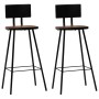 Stehtisch und Barhocker 3 Stück schwarz von , Möbelsets für Küchen und Esszimmer - Ref: Foro24-3057828, Preis: 322,71 €, Raba...