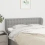 Cabecero de tela gris claro 147x23x78/88 cm de , Cabeceros y pies de cama - Ref: Foro24-3117576, Precio: 72,89 €, Descuento: %